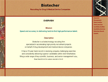 Tablet Screenshot of biotecher.com